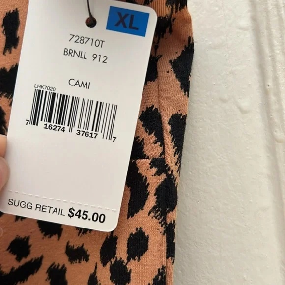 Betsey Johnson Intimates Animal Print XL - Picture 3 of 5